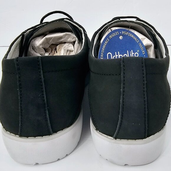 Propet Men's Grisham Black Nubuck Leather Casual Lace Up Oxfords Size 8.5 NWTF - Picture 7 of 13